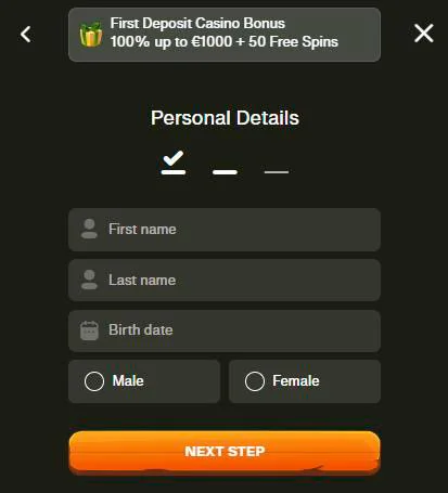 cashwin casino register